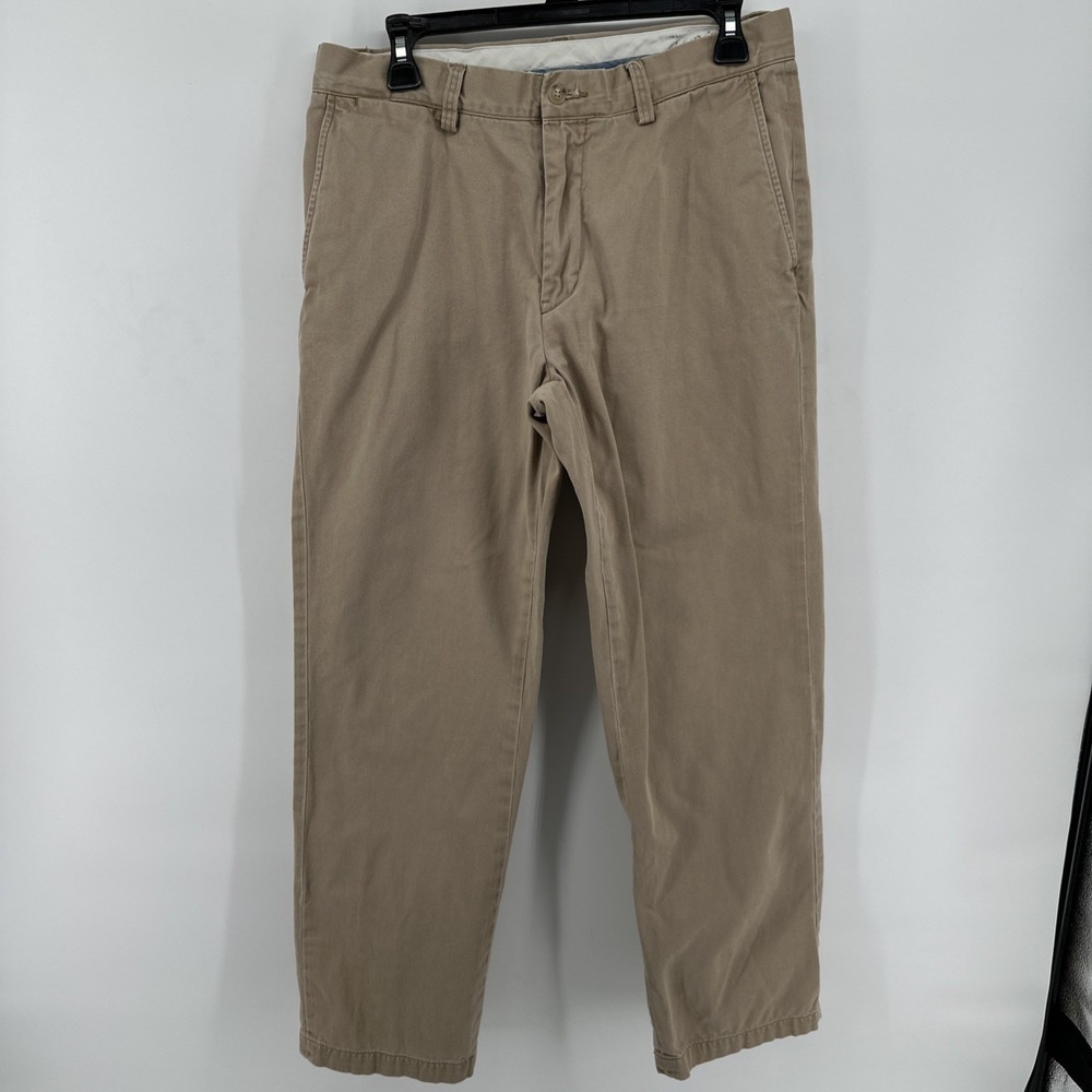 Polo Ralph Lauren Classic Fit Chino Pants Men's 32 x 30 Khaki 100% Cotton